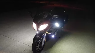 My new Yamaha FJR 1300 with mods