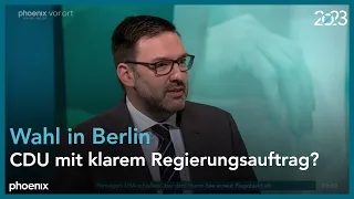 Eike Christian Hornig zum Ergebnis der Abgeordnetenhaus-Wahl in Berlin am 13.02.23