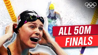 Which one's your favourite? | EVERY women's 50m final since 1988!