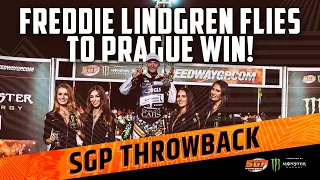 FAST FREDDIE LINDGREN FLIES TO PRAGUE WIN! 👏 | FIM Speedway Grand Prix