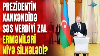 Prezident niyə məhz Xankəndidə səs verdi? - Erməniləri silkələyən hadisənin DETALLARI