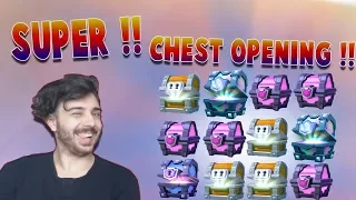 SUPER SUPER CHEST OPENING!! Clash Royale Romania