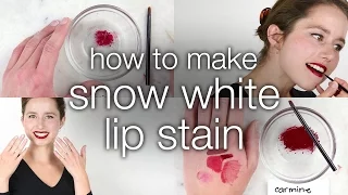 How to Make DIY Snow White Lip Stain