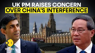 Rishi Sunak raises concern over interference in UK democracy with China's Premier Li Qiang | WION
