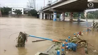 Marikina River water level going down