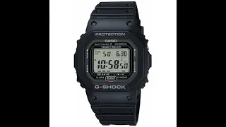 CASIO G-SHOCK GW5000U - NUOVO MODULO PER IL GW5000 - RECENSIONE ITA - DIFFERENZE MODULO 3159 E 3495