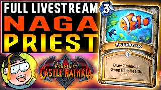 ⭐ NEW SEASON Naga Priest! Murder at Castle Nathria - Hearthstone