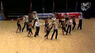 FG TSZ Aachen e.V./TD TSC Düsseldorf Rot-Weiß, GER | 2014 World Formation Latin | DanceSport Total