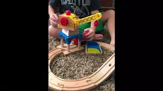 Playtime with Chuggington Wooden Railway | twinsontoys