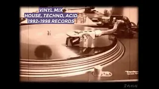 Vinyl Mix | Classic Progressive House Techno Acid | 1992-1998 | Oldschool