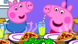 Canal Kids - Español Latino - Peppa Pig - Ensalada de dinosaurio (clip)