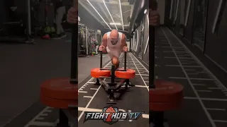 Tyson Fury INTENSE training for Usyk UNDISPUTED fight!