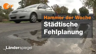 Planungschaos in Bitterfeld - Hammer der Woche vom 09.11.2019 | ZDF