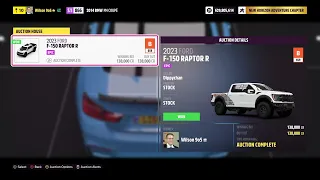 2023 Ford F-150 Raptor R Forza Horizon 5 Auction House Sniping