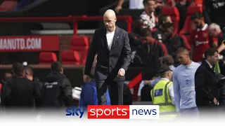 Manchester United lose their first Premier League game under Erik ten Hag against Brighton