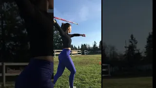 Ashley Babkirk Javelin Throw 03/19/2020