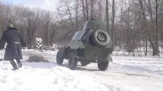 В Смоленске прошла реконструкция боя ВОВ "На безымянной высоте"