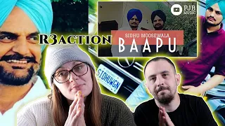 Baapu (Dad) | (Sidhu Moose Wala) | English Subtitles Reaction!