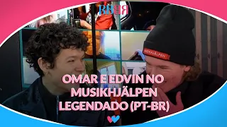 Omar Rudberg e Edvin Ryding Entrevista no Musikhjälpen Legendado (PT-BR)