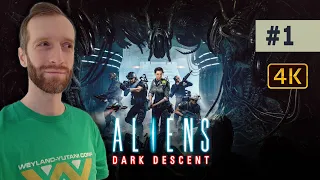 СТРАТЕГИЯ ПО ЧУЖИМ! Aliens: Dark Descent. Стрим #1