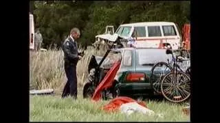 TAC Victoria (Australia) 1998 TV ad - "speed kills"