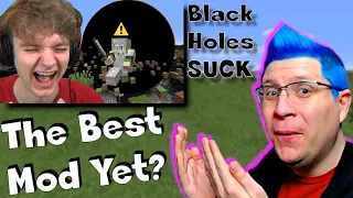 Minecraft’s Black Hole Mod Is Very Funny REACTION! Wilbur Soot & Charlie BROKE me...