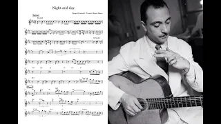 Django Reinhardt - Night And Day Transcription