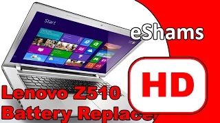 Lenovo Ideapad Z510 Battery Replacement 4K