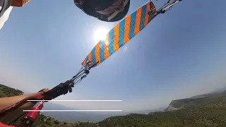 Paragliding mistake at Ager Spain