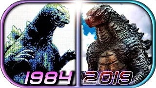 EVOLUTION of GODZILLA in Games (1984-2019  Godzilla King of the Monsters video game graphics history