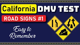 Road Signs Practice Test #1 - California DMV Written Test 2023