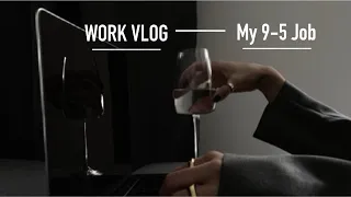 my aesthetic 9-5 job | silent vlog | VLOGMAS WEEK 2