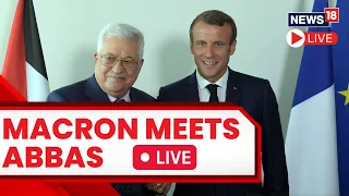 Israel Palestine Conflict Live | French PM Emmanuel Macron Meets Palestinian President Abbas | N18L