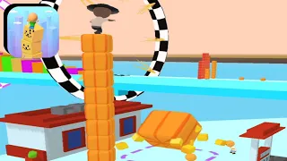 CUBE SURFER 💩🧸🎲 GAME ALL LEVELS iOS, Android GAMEPLAY WALKTHROUGH NEW UPDATE | B8 Gamer