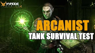 How STRONG is the ARCANIST at TANKING? - Survival Test