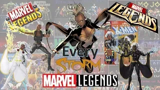 Every Marvel Legends Storm X-men Comparison List Vintage Black Costume Reveal