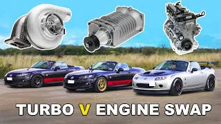 Turbo v Supercharged v ITB: DRAG RACE