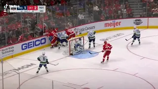 Conor Garland's Reverse Hit On Filip Zadina and Red Wings Are Not Happy About It