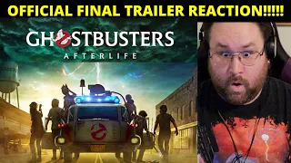 GHOSTBUSTERS: AFTERLIFE — Final Trailer (HD) - REACTION!!!!!