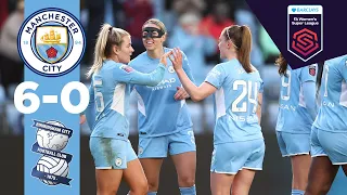 MAN CITY 6-0 BIRMINGHAM | WSL HIGHLIGHTS | STANWAY, HEMP, KENNEDY, KELLY, COOMBS