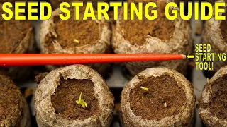 Complete Guide To Starting Seeds:This Tool Makes Seed Starting SO EASY