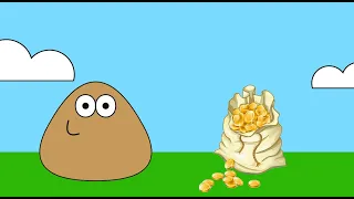 ЧТО СЛУЧИЛОСЬ  с ПУ?  №4 видео игра для детей Зверек #POU как КАКАШКА видео игра для детей