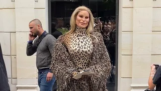 ALEXIS STONE AT BALENCIAGA 51ST COUTURE COLLECTION SHOW IN PARIS