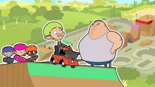 Mr Bean Takes On The Local Skaters! | Mr Bean Animated Season 3 | Funny Clips | Mr Bean