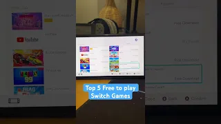 Top 5 Free to Play Switch Games - According to Reddit