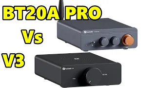Fosi Audio BT20a Pro Vs Fosi Audio V3 Sound Comparison