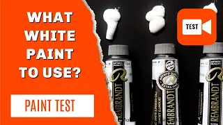 Which White Oil Paint to Use? 🎨 (Rembrandt Paints Tested)