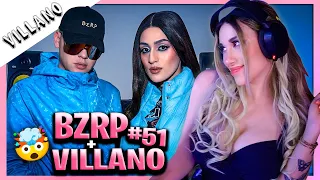 KATTH reacciona a VILLANO ANTILLANO 🤯 BZRP Music Sessions #51