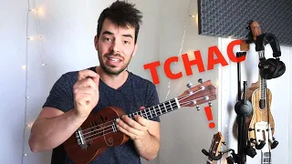 Le « Chuck » au ukulélé (rythme percussif) tutoriel français