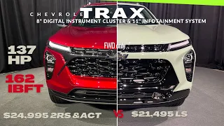 All New 2024 Chevrolet Trax: Differences in 2RS vs ACTIV_LS_1RS_LT & RS trims + more!